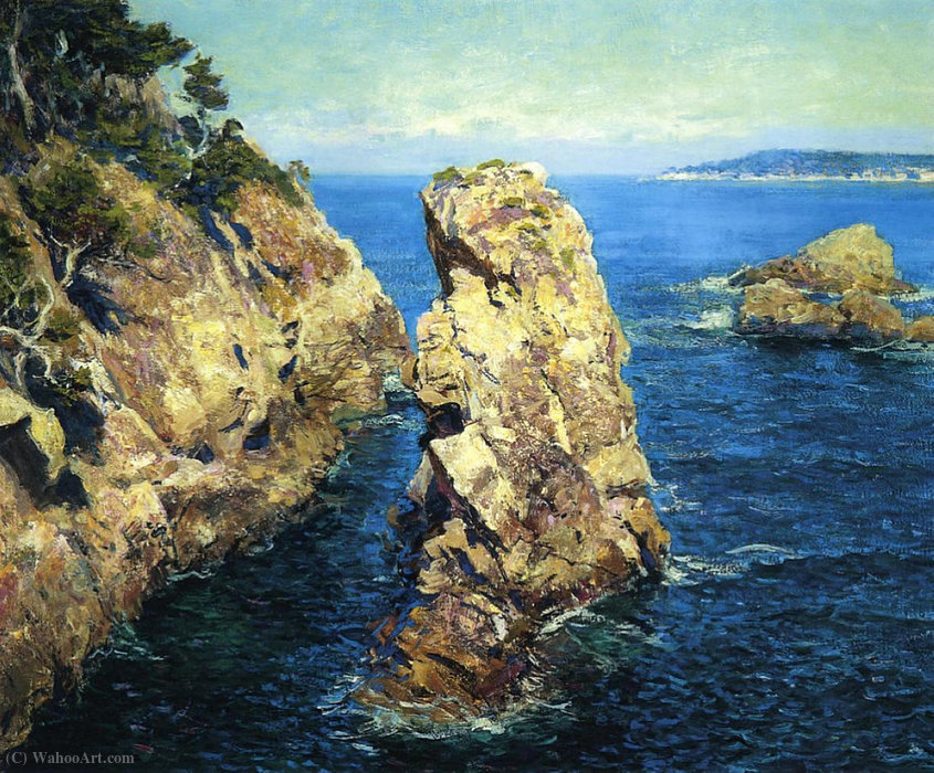 Wikioo.org - The Encyclopedia of Fine Arts - Painting, Artwork by Guy Rose - Point lobos, (1918)