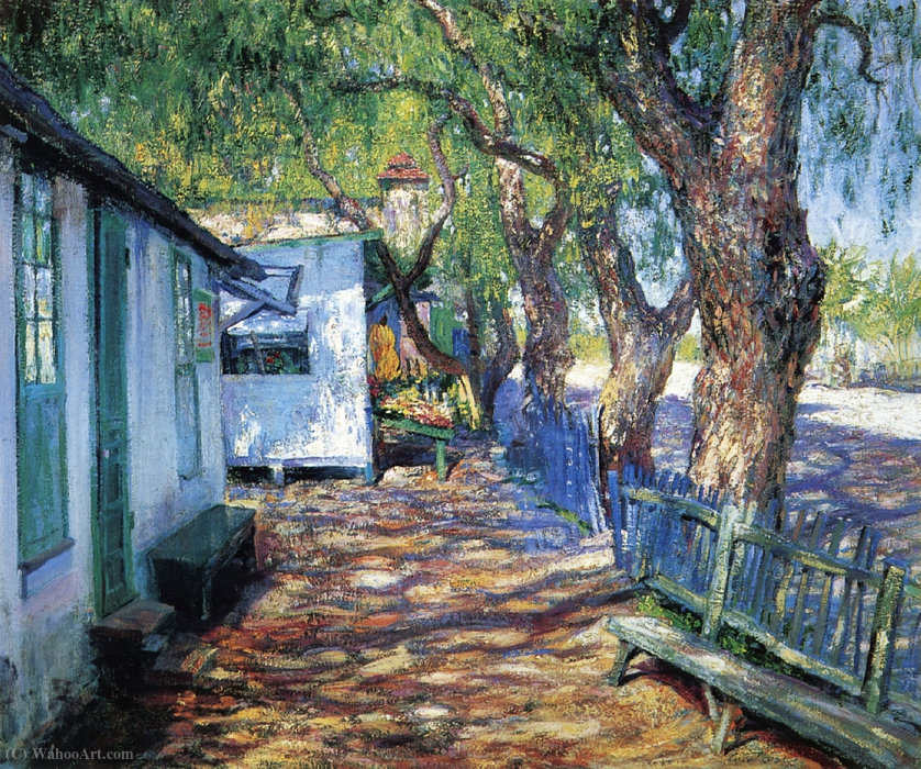 Wikioo.org - The Encyclopedia of Fine Arts - Painting, Artwork by Guy Rose - San gabriel road
