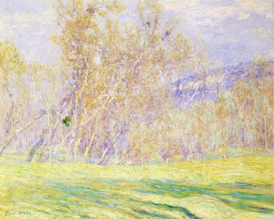 Wikioo.org - The Encyclopedia of Fine Arts - Painting, Artwork by Guy Rose - Spring
