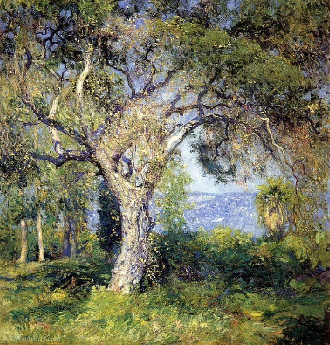 WikiOO.org - Encyclopedia of Fine Arts - Maalaus, taideteos Guy Rose - The oak