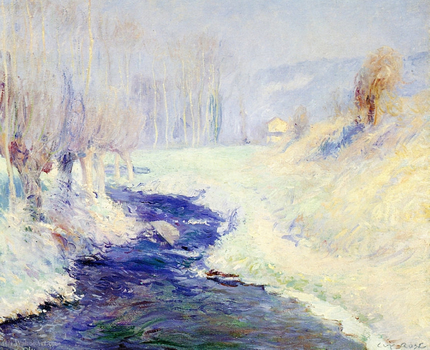 Wikioo.org - The Encyclopedia of Fine Arts - Painting, Artwork by Guy Rose - Winter