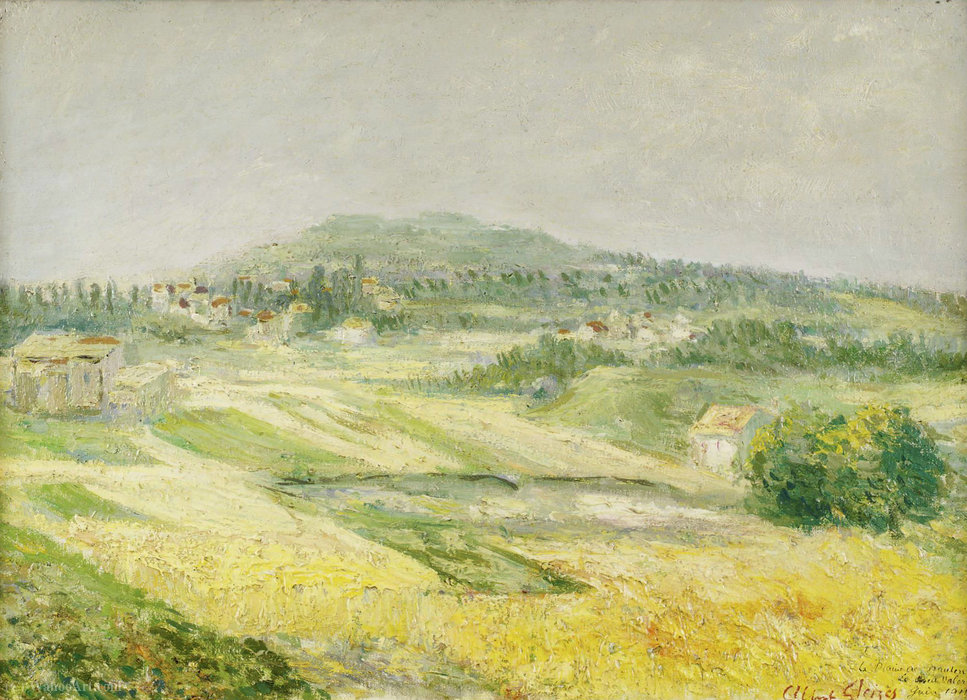 WikiOO.org - Encyclopedia of Fine Arts - Maľba, Artwork Albert Gleizes - The valerien mount, (1911)