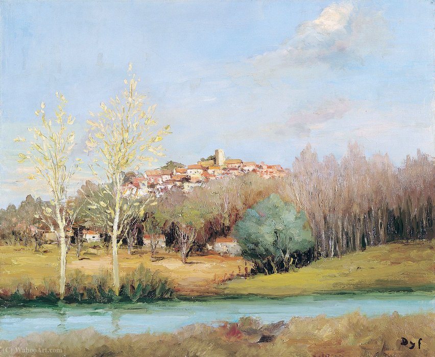Wikioo.org – L'Enciclopedia delle Belle Arti - Pittura, Opere di Marcel Dyf - Neauphle le Chateau