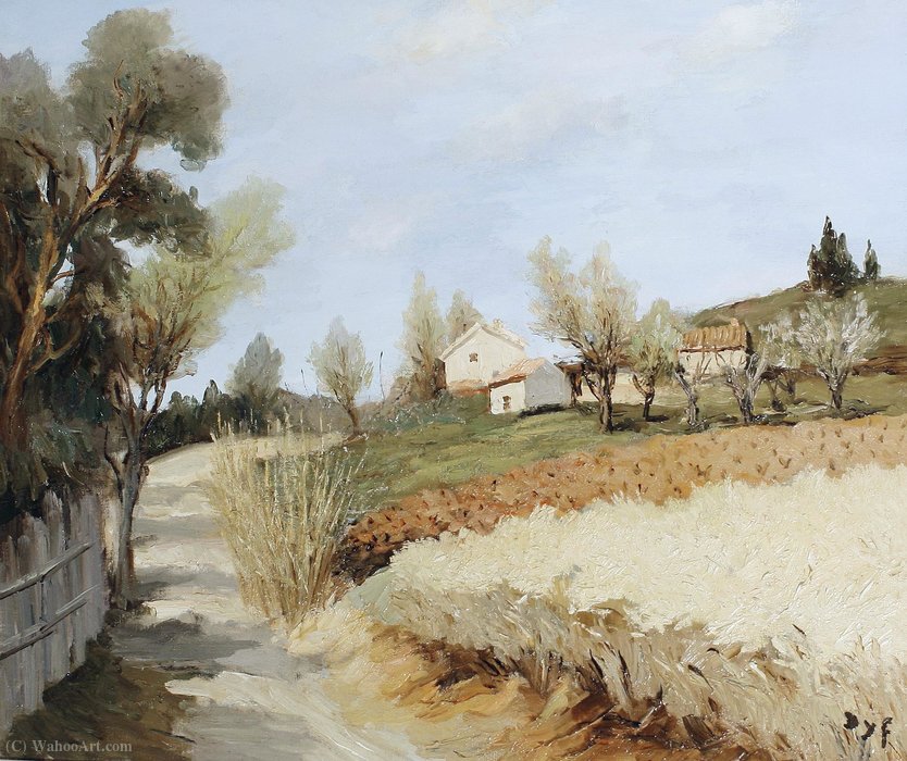 Wikioo.org - The Encyclopedia of Fine Arts - Painting, Artwork by Marcel Dyf - The Spring at Ameudul