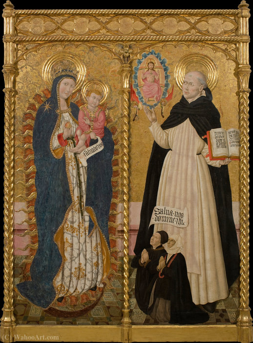Wikioo.org – La Enciclopedia de las Bellas Artes - Pintura, Obras de arte de Pedro García De Benabarre - García de - (170 x 125 cm) (1456)