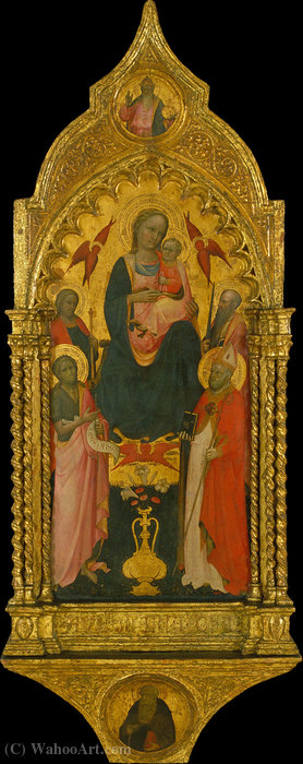 WikiOO.org - Enciklopedija dailės - Tapyba, meno kuriniai Rossello Di Jacopo Franchi - (166 x 63 CM) (1425)