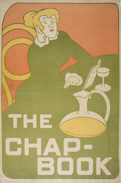 WikiOO.org - Енциклопедія образотворчого мистецтва - Живопис, Картини
 Frank Hazenplug - 'The Chap-Book', (54 x 35 CM) (1896)