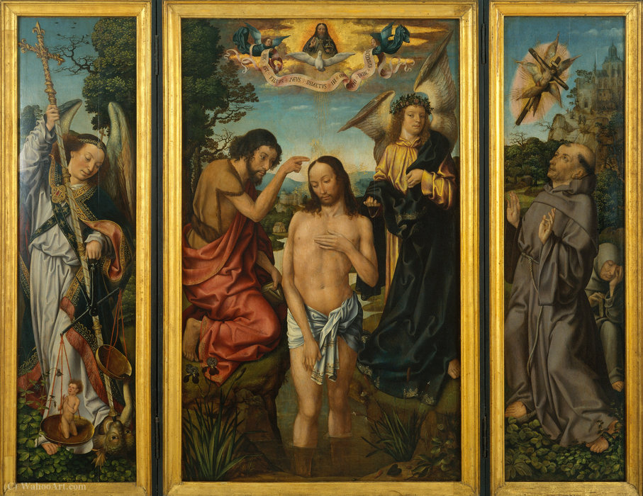Wikioo.org – L'Encyclopédie des Beaux Arts - Peinture, Oeuvre de Master Of Frankfurt - (169 x 213 cm) (1520)