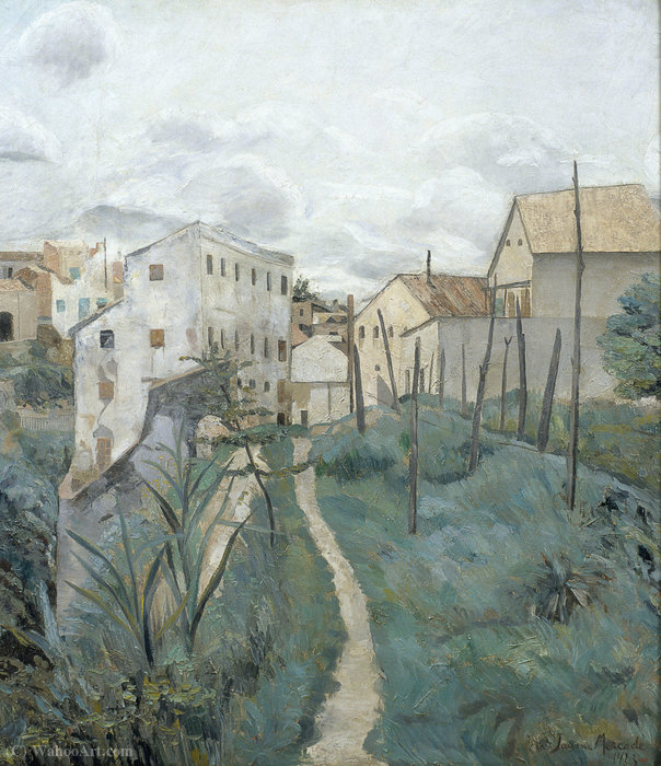 Wikioo.org - The Encyclopedia of Fine Arts - Painting, Artwork by Jaume Mercade Queralt - Valls), (80 x 70 CM) (1922)