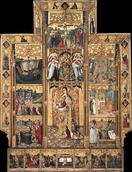 Wikioo.org – La Enciclopedia de las Bellas Artes - Pintura, Obras de arte de Juan Reixach - (373 x 286 cm) (1468)