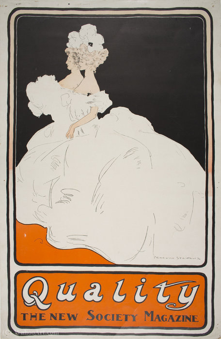 Wikioo.org – La Enciclopedia de las Bellas Artes - Pintura, Obras de arte de Penrhyn Stanlaws - Calidad. La Revista Nueva Sociedad , (58 x 38 cm) (1903)