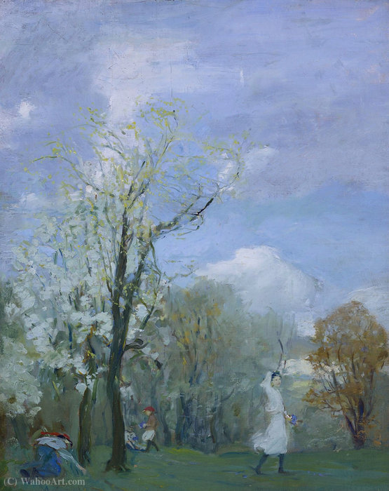 Wikioo.org - The Encyclopedia of Fine Arts - Painting, Artwork by Martha Walter - Spring day