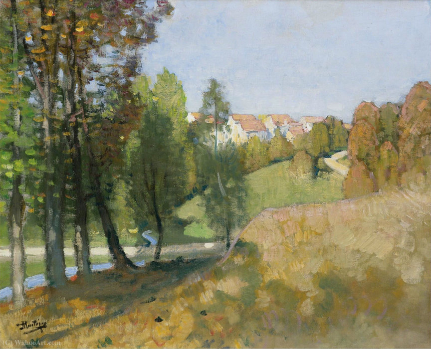 WikiOO.org - Encyclopedia of Fine Arts - Lukisan, Artwork Pierre-Eugène Montézin - Autumn
