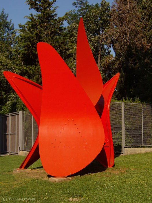 Wikioo.org - The Encyclopedia of Fine Arts - Painting, Artwork by Alexander Milne Calder - Four wings, (1972)