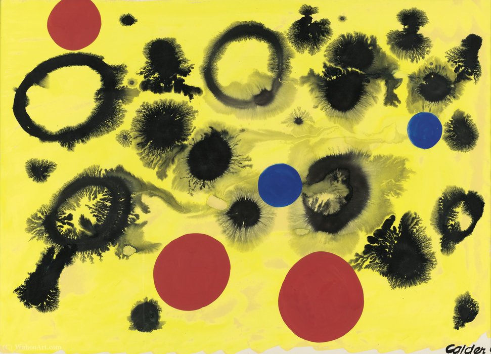 Wikioo.org - The Encyclopedia of Fine Arts - Painting, Artwork by Alexander Milne Calder - Untitled (210)