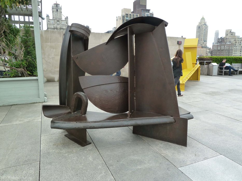 Wikioo.org - The Encyclopedia of Fine Arts - Painting, Artwork by Anthony Caro - On the roof (2)
