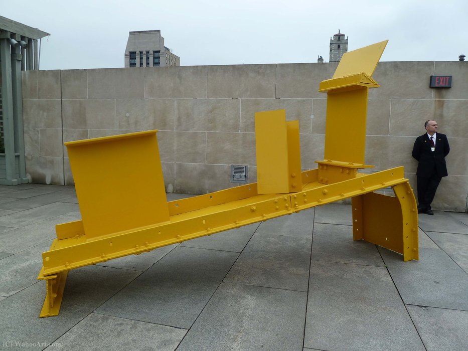 WikiOO.org - Encyclopedia of Fine Arts - Lukisan, Artwork Anthony Caro - On the roof