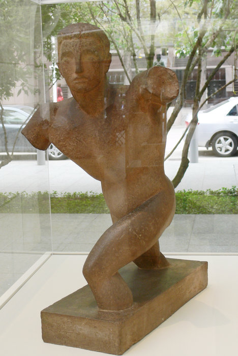 WikiOO.org - Encyclopedia of Fine Arts - Festés, Grafika Raymond Duchamp-Villon - Torso of a young man, terracotta, (1910)