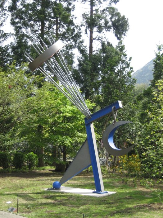 WikiOO.org - 백과 사전 - 회화, 삽화 Phillip King - Sculpture By Phillip King In Hakone Open-Air Museum