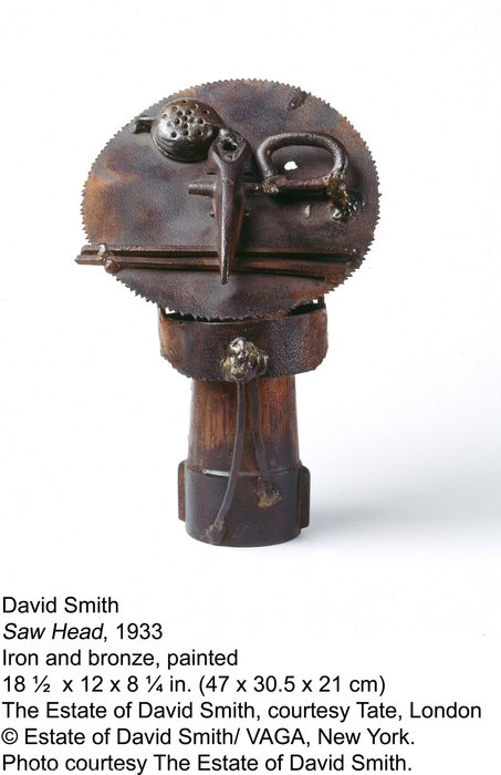 WikiOO.org - Encyclopedia of Fine Arts - Lukisan, Artwork David Smith - Saw head, (1933)