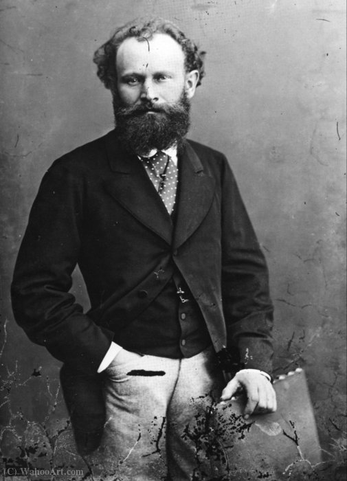 WikiOO.org - Encyclopedia of Fine Arts - Målning, konstverk Felix Nadar - portraits Edouard Manet