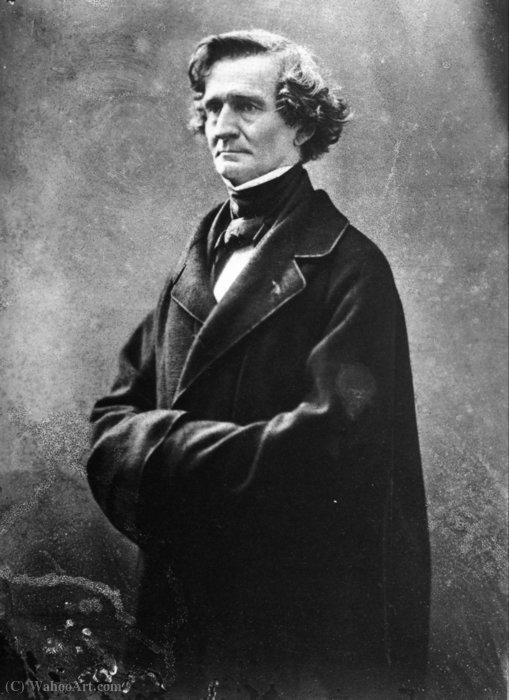 Wikioo.org - The Encyclopedia of Fine Arts - Painting, Artwork by Felix Nadar - portraits Jacques Berlioz