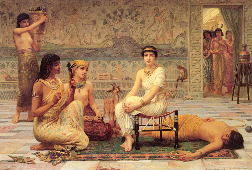 Wikioo.org – L'Enciclopedia delle Belle Arti - Pittura, Opere di Edwin Longsden Long - Ha perso il lavoro di Amore
