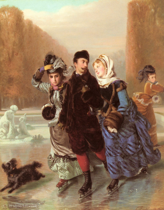 Wikioo.org - The Encyclopedia of Fine Arts - Painting, Artwork by Charles Edouard Boutibonne - La preferee