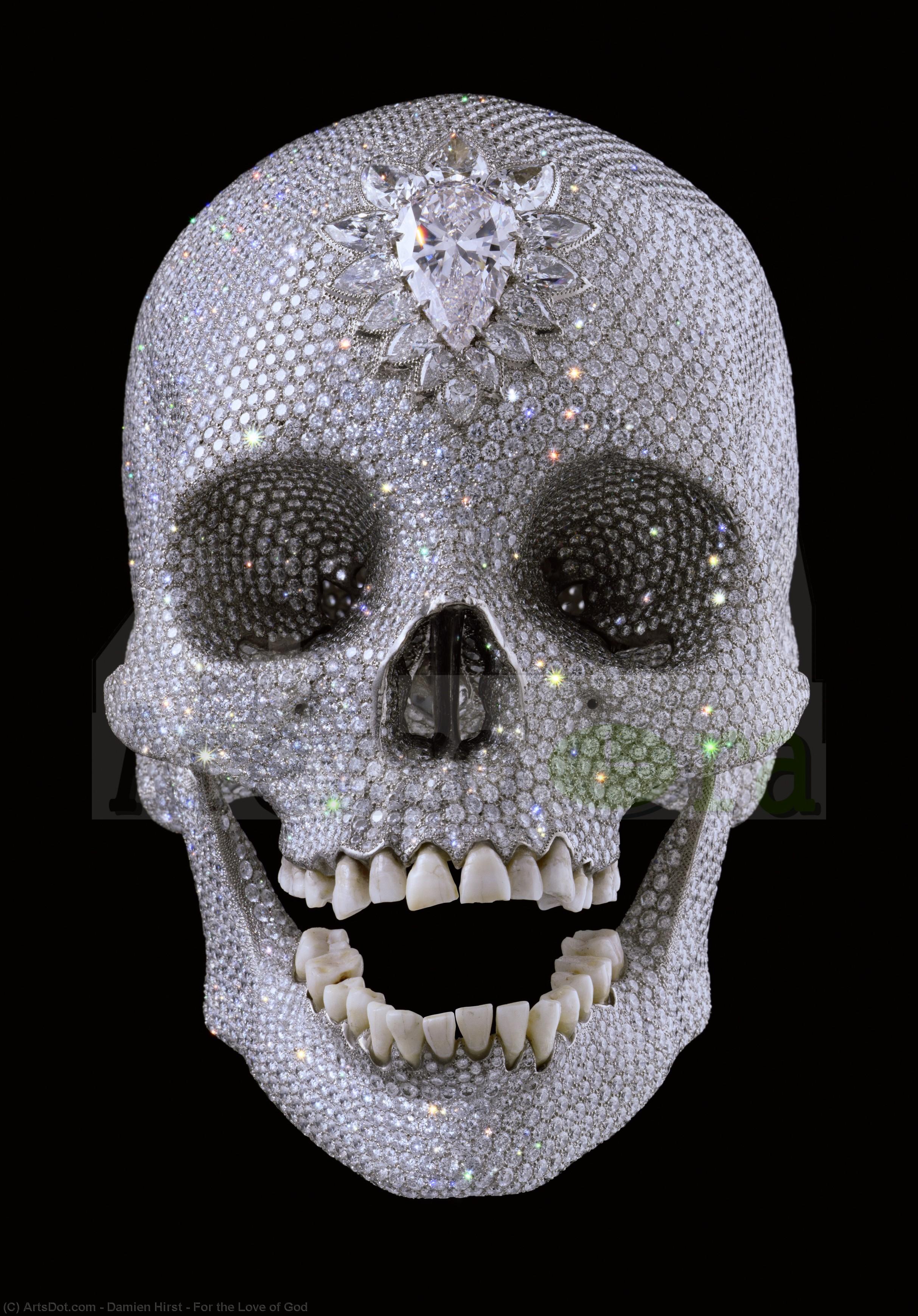Wikioo.org - The Encyclopedia of Fine Arts - Painting, Artwork by Damien Hirst - For the Love of God