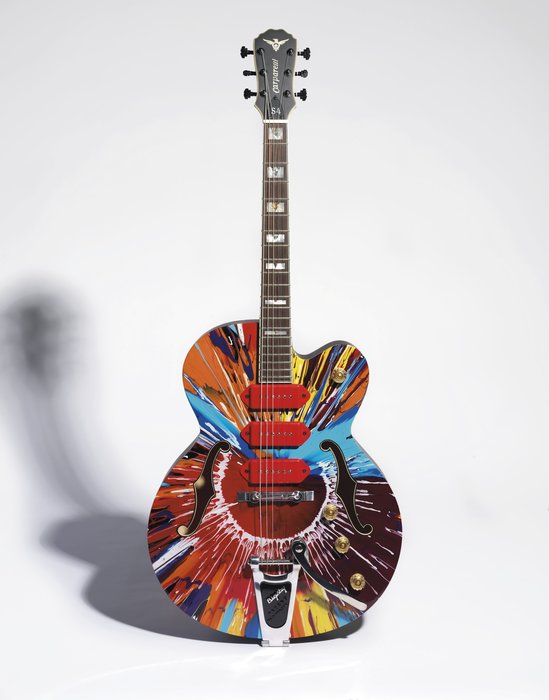 WikiOO.org - Енциклопедия за изящни изкуства - Живопис, Произведения на изкуството Damien Hirst - Guitar photo