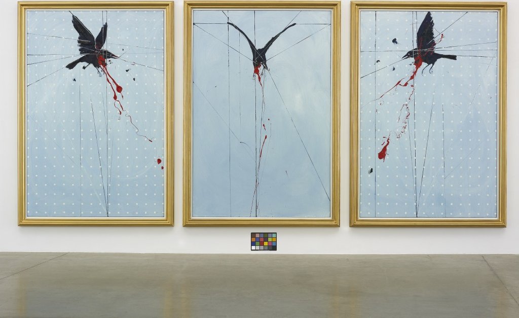 WikiOO.org - Енциклопедия за изящни изкуства - Живопис, Произведения на изкуството Damien Hirst - The crow