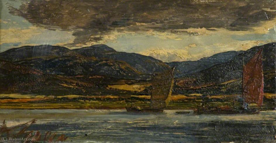 Wikioo.org - The Encyclopedia of Fine Arts - Painting, Artwork by Alexander Fraser - River scene