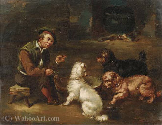 Wikioo.org - The Encyclopedia of Fine Arts - Painting, Artwork by John Paul - Man's best friend