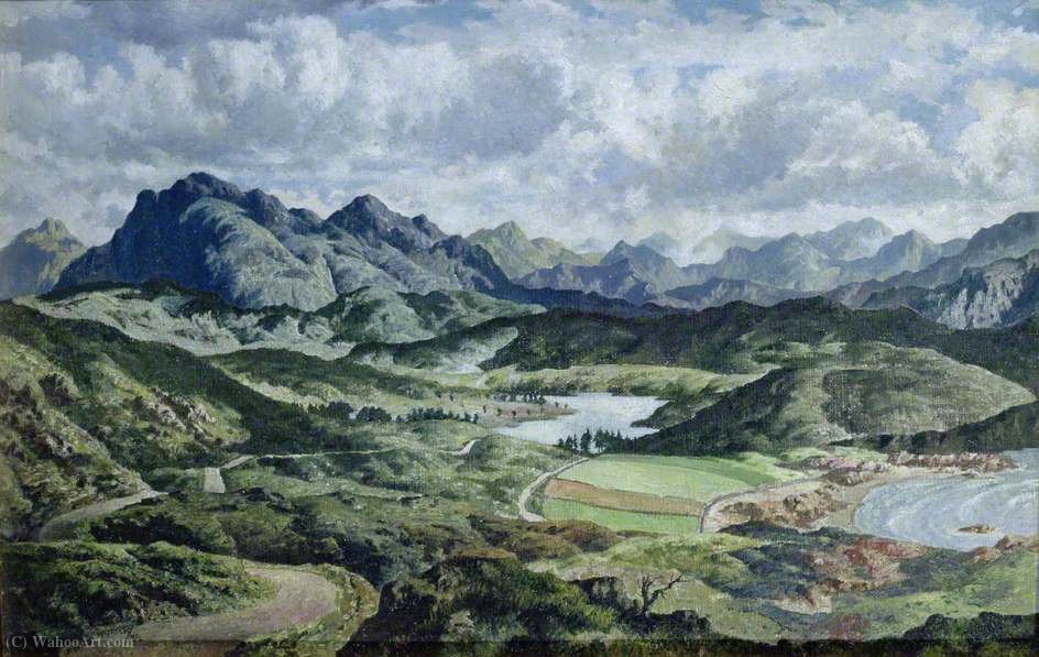 WikiOO.org - Енциклопедия за изящни изкуства - Живопис, Произведения на изкуството James Mcintosh Patrick - Ross-shire Landscape near Poolewe