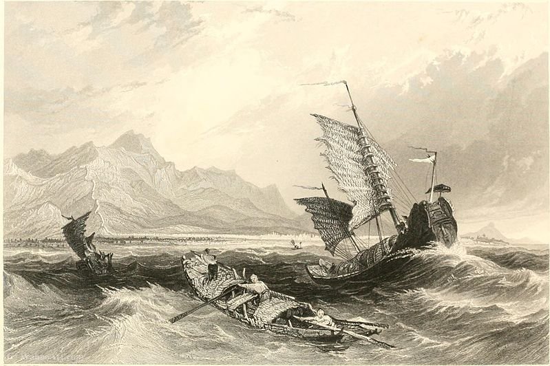 WikiOO.org - Encyclopedia of Fine Arts - Målning, konstverk Thomas Allom - Termination of the Great Wall