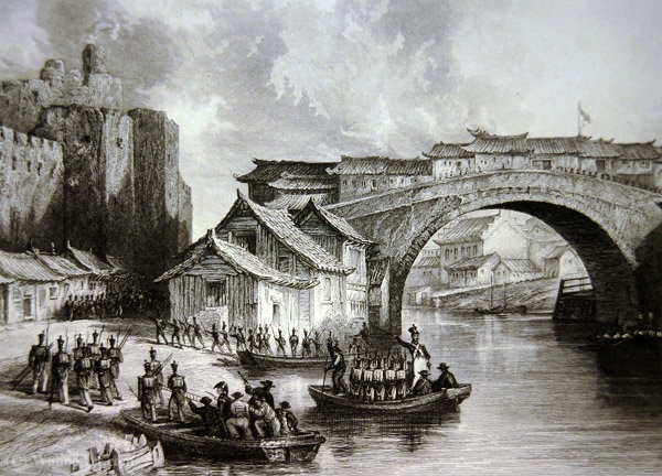 Wikioo.org - The Encyclopedia of Fine Arts - Painting, Artwork by Thomas Allom - West Gate of Ching