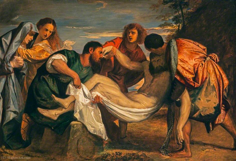 Wikioo.org - The Encyclopedia of Fine Arts - Painting, Artwork by Thomas Duncan - The Entombment of Christ