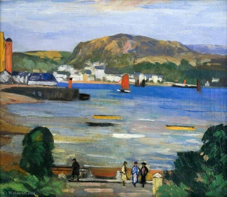 Wikioo.org - The Encyclopedia of Fine Arts - Painting, Artwork by William York Macgregor - Oban bay