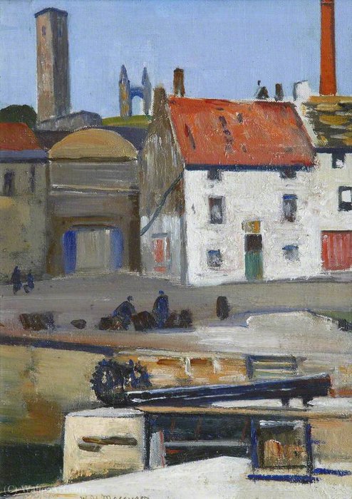 Wikioo.org - The Encyclopedia of Fine Arts - Painting, Artwork by William York Macgregor - Sluice gates, st andrews