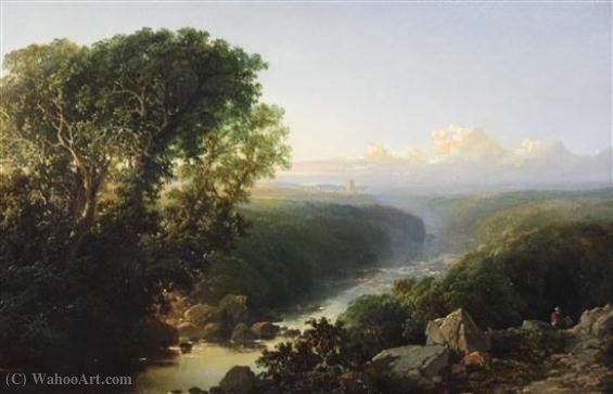 WikiOO.org - Encyclopedia of Fine Arts - Schilderen, Artwork Edward H. Niemann - Landscapes with river views at richmond