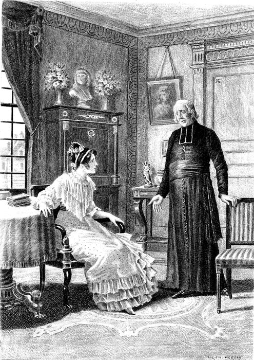 Wikioo.org - สารานุกรมวิจิตรศิลป์ - จิตรกรรม Adrien Moreau - Illustration of Honoré de Balzac's The Woman of Thirty (