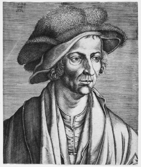 WikiOO.org - Encyclopedia of Fine Arts - Lukisan, Artwork Aegidius Ii Sadeler - Portrait of Joachim Patinir