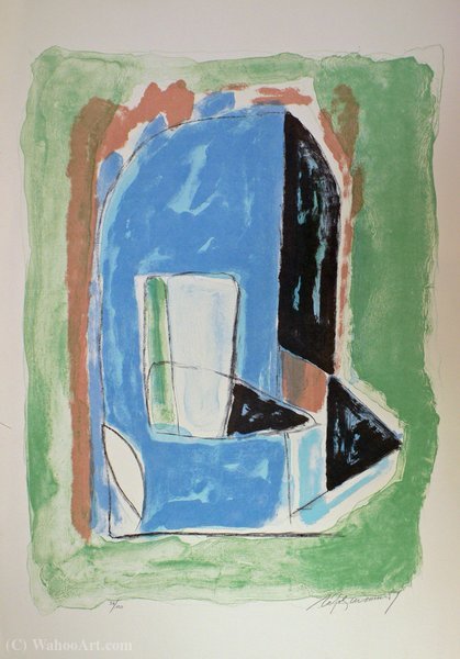 WikiOO.org - Encyclopedia of Fine Arts - Maalaus, taideteos Albert Ràfols-Casamada - Window