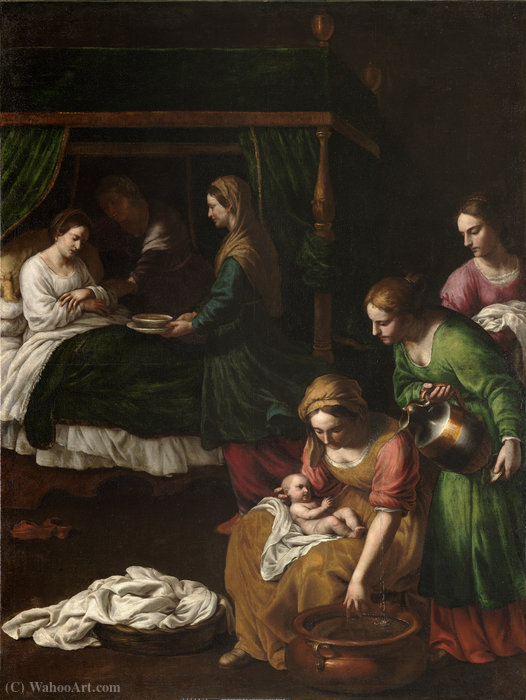 Wikioo.org - สารานุกรมวิจิตรศิลป์ - จิตรกรรม Alessandro Turchi - The Assumption of the Virgin