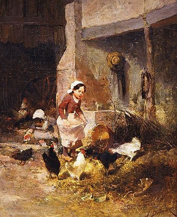 WikiOO.org - Енциклопедія образотворчого мистецтва - Живопис, Картини
 Alexandre Defaux - Time of grain