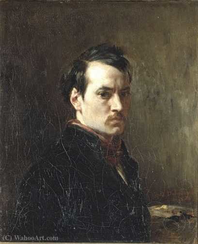 Wikioo.org - The Encyclopedia of Fine Arts - Painting, Artwork by Alfred Dehodencq - Portrait of the artist.