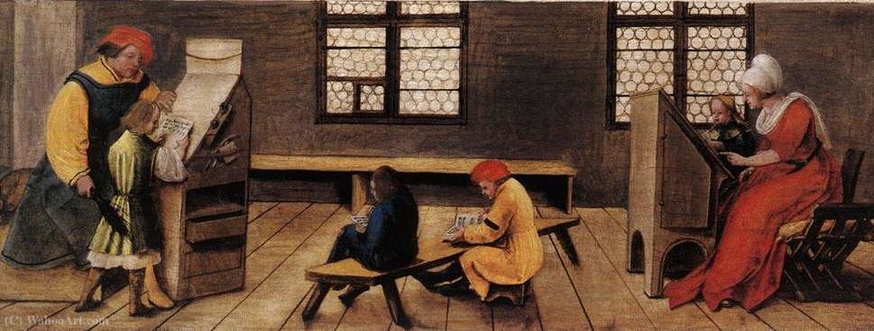 WikiOO.org - Güzel Sanatlar Ansiklopedisi - Resim, Resimler Ambrosius Holbein - Teacher