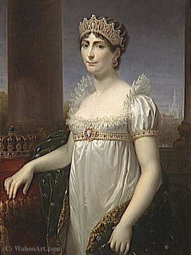 Wikioo.org - The Encyclopedia of Fine Arts - Painting, Artwork by Andrea Appiani - Portrait de l'Impératrice Joséphine (1763-1814), en costume de Reine d'Italie