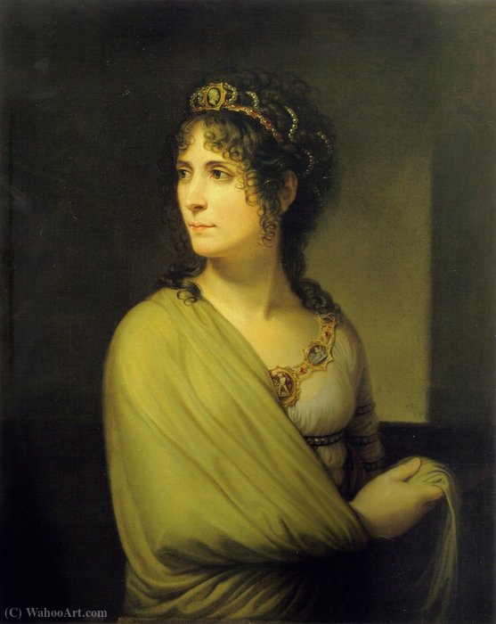 Wikioo.org - The Encyclopedia of Fine Arts - Painting, Artwork by Andrea Appiani - Portrait of Joséphine de Beauharnais