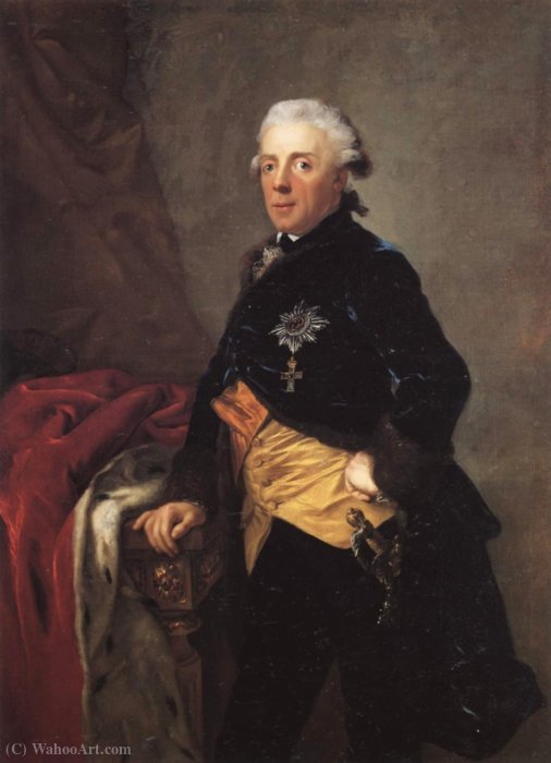 Wikioo.org - Bách khoa toàn thư về mỹ thuật - Vẽ tranh, Tác phẩm nghệ thuật Anton Graff - Prince Henry of Prussia